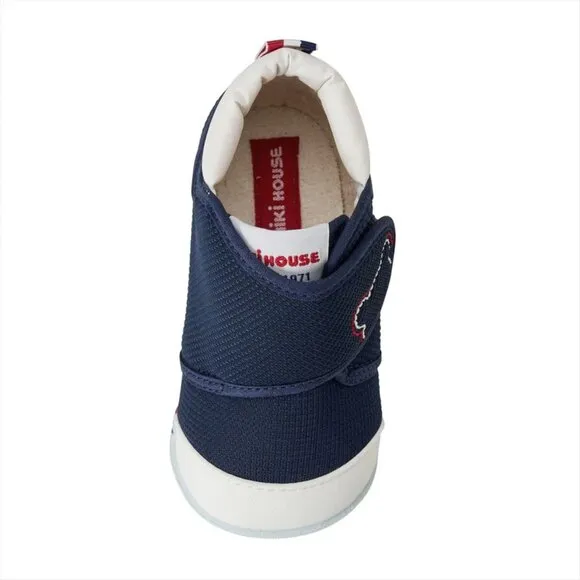 Miki House My First Walker Toddler Shoes Navy Blue (Size 7 / 13.5cm)