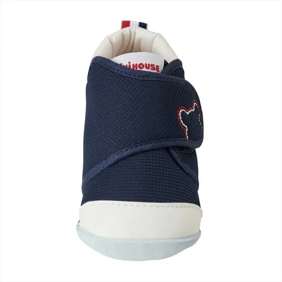 Miki House My First Walker Toddler Shoes Navy Blue (Size 7 / 13.5cm)