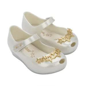 Mini Melissa Ultragirl Stars Baby Shining-Beige-Gold Us Size 5