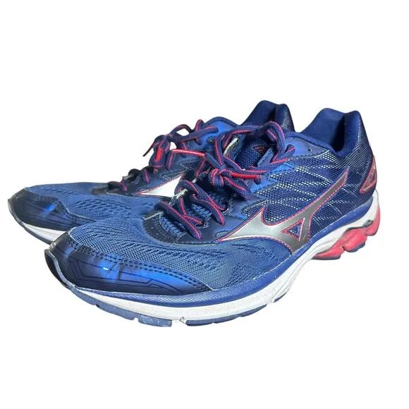 Mizuno Wave Rider 20 Running Shoes Navy 410865-6G73 Men’s Size 10