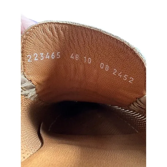 Moreschi Italy Men’s Size 10 Tan Soft Nubuck Leather Loafers Flats Shoes #S108-6