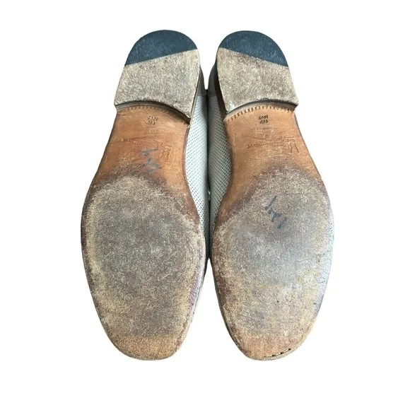 Moreschi Italy Men’s Size 10 Tan Soft Nubuck Leather Loafers Flats Shoes #S108-6