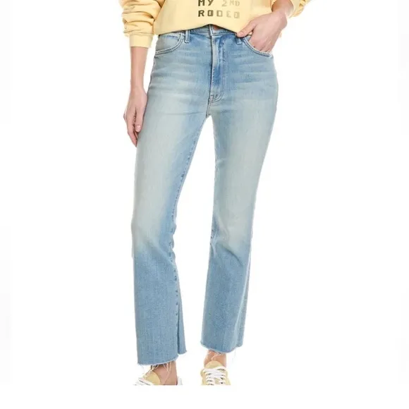 Mother Jeans The Hustler Ankle Fray size 28