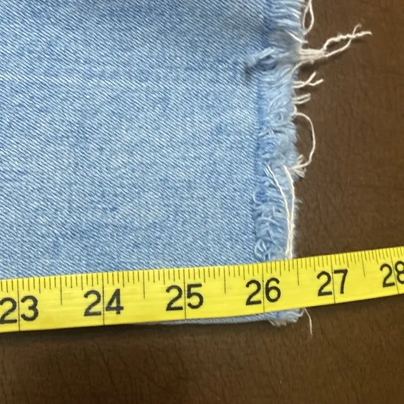 Mother Jeans The Hustler Ankle Fray size 28