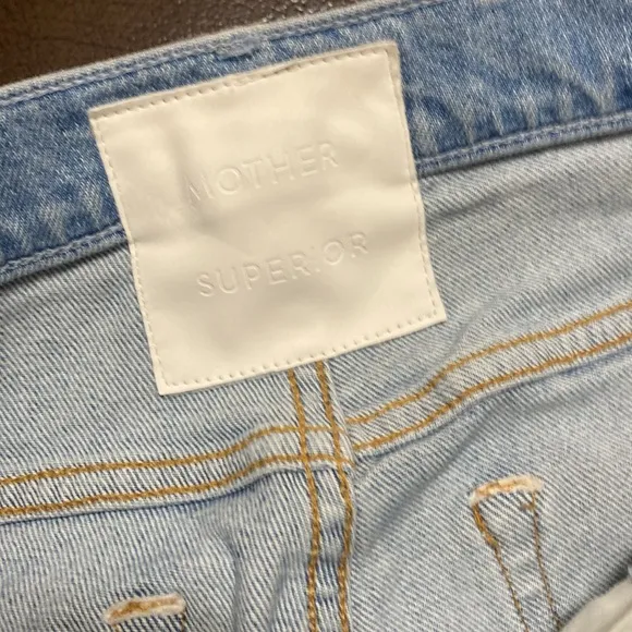 Mother Jeans The Hustler Ankle Fray size 28