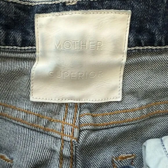 Mother The Tomcat Straight Leg Jeans We All Scream Size 28