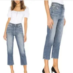 Mother The Tomcat Straight Leg Jeans We All Scream Size 28