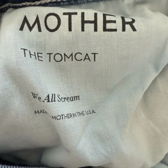Mother The Tomcat Straight Leg Jeans We All Scream Size 28