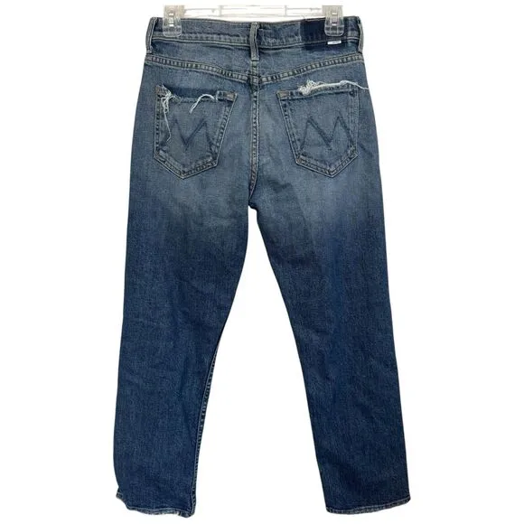 Mother The Tomcat Straight Leg Jeans We All Scream Size 28