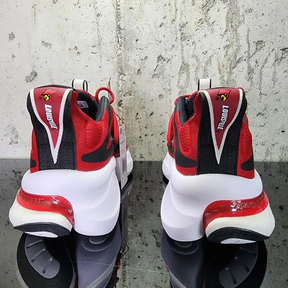 MSRP $130 Louisville Alphaboost V1 Shoes Men's 10 Red/Black