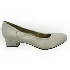 NATURALIZER WOMEN'S ROSLYN BONE STRETCH LEATHER PUMPS 10 AA