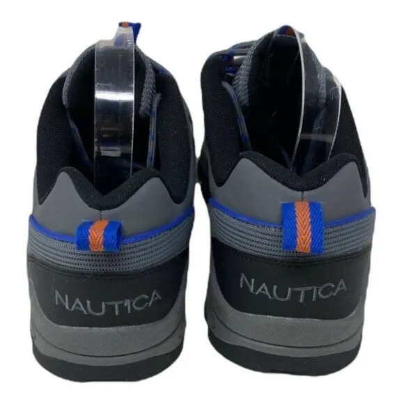 Nautica Shoes Mens 10 Low Hiker Yuri Blue Mesh Performance Camp Hike Performance