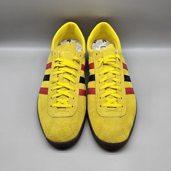 New Adidas Herzogenaurach City Series Shoes Yellow Red Black IF2349 Mens Size 9