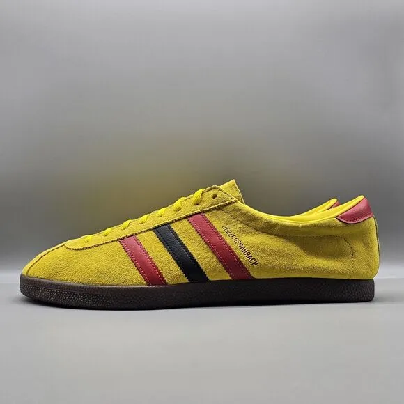 New Adidas Herzogenaurach City Series Shoes Yellow Red Black IF2349 Mens Size 9
