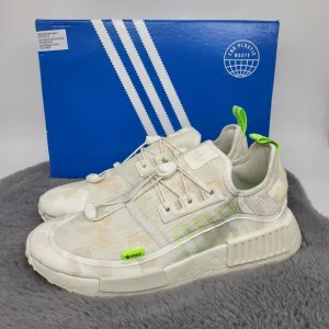 New Adidas NMD_R1 TR 'Off White Solar Green Camo' Men's Running Shoes Size 10