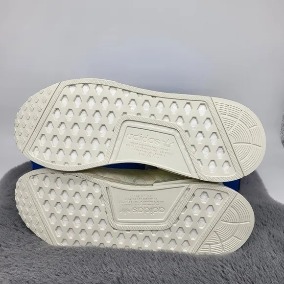 New Adidas NMD_R1 TR 'Off White Solar Green Camo' Men's Running Shoes Size 10