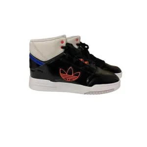 NEW! Adidas Originals Drop Step XLT FX7684 Black Red Basketball Shoes Men's 10