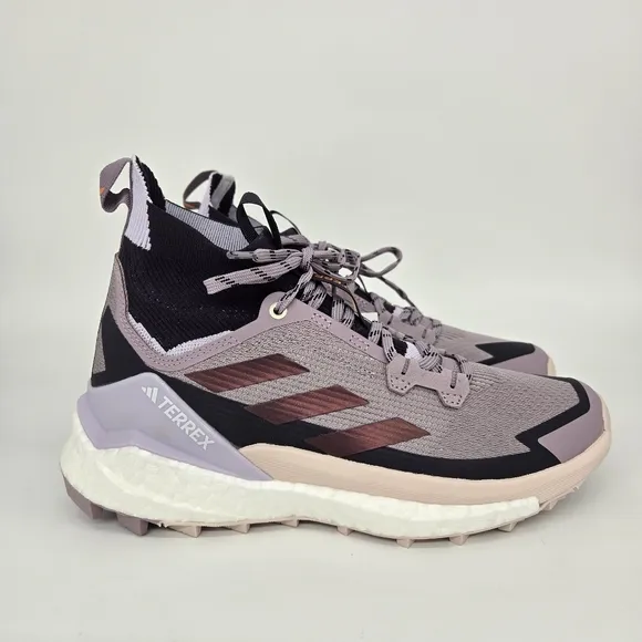 New adidas Terrex Free Hiker 2 Preloved Fig Women's Trail Running Shoes Size 9.5