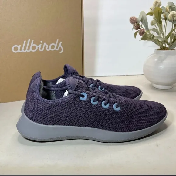 NEW ALLBIRDS TREE RUNNERS Men’s Size 14 PURPLE SHOES SNEAKERS LACEUP