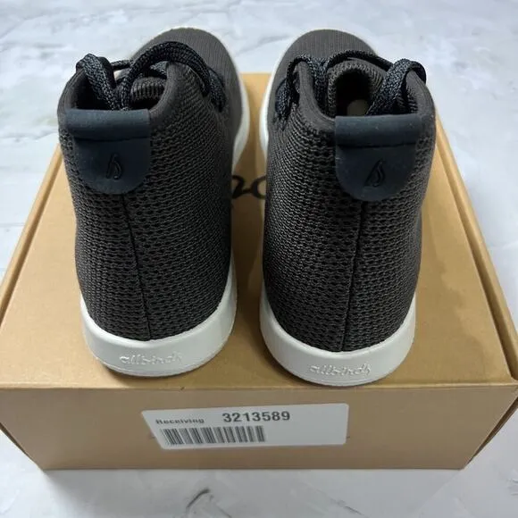 NEW Allbirds Tree Topper WOMENS 7 High Top Sneakers Shoes Kauri Jo Black White