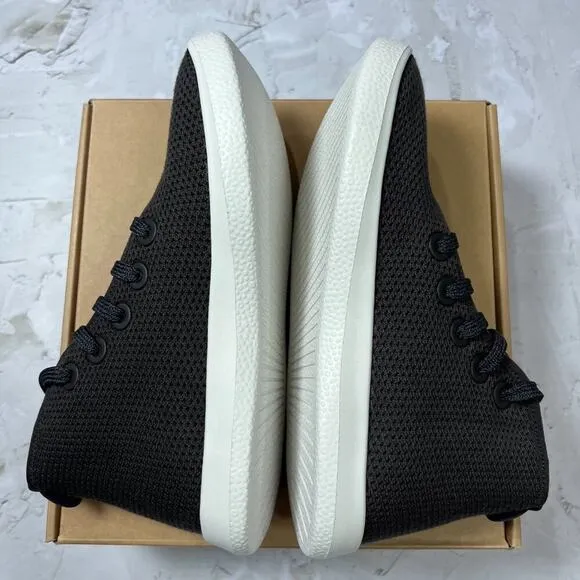 NEW Allbirds Tree Topper WOMENS 7 High Top Sneakers Shoes Kauri Jo Black White