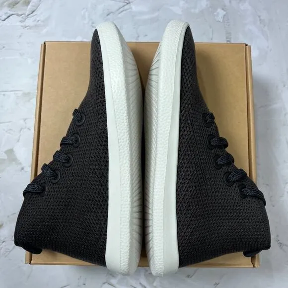 NEW Allbirds Tree Topper WOMENS 7 High Top Sneakers Shoes Kauri Jo Black White