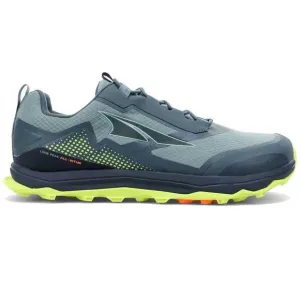 NEW ALTRA men's lone peak all weather trail running shoes in grey/lime