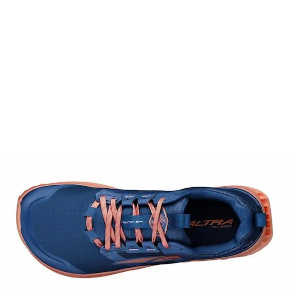 NEW ALTRA women's lone peak 8 running shoes in navy/coral
