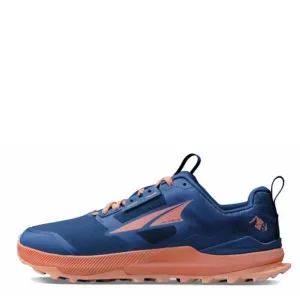 NEW ALTRA women's lone peak 8 running shoes in navy/coral