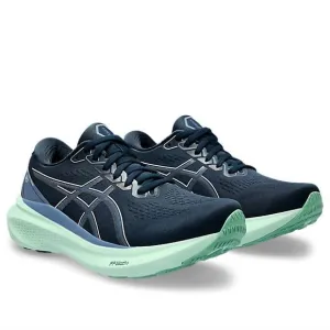 NEW ASICS women's kayano 30 shoes in french blue/denim blue