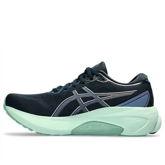 NEW ASICS women's kayano 30 shoes in french blue/denim blue