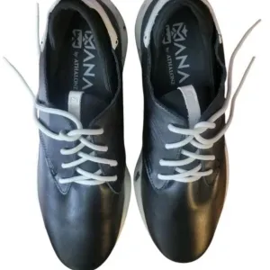 NEW Athalonz Mana Mangrove Pro Golf Shoes, Men's 11/Womens 12.5 Black &amp; White