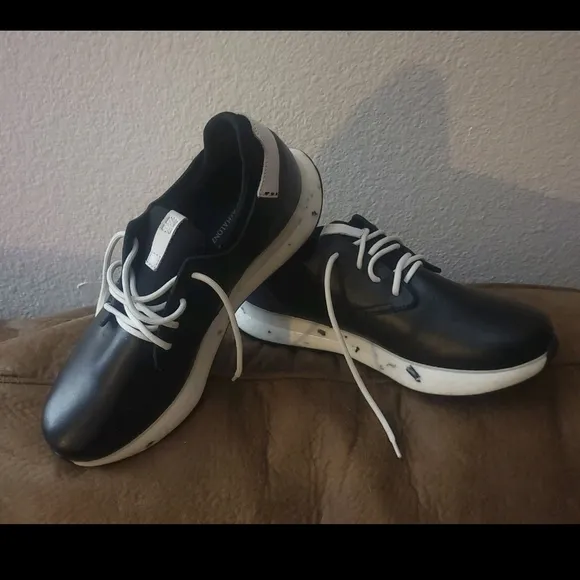 NEW Athalonz Mana Mangrove Pro Golf Shoes, Men's 11/Womens 12.5 Black &amp; White
