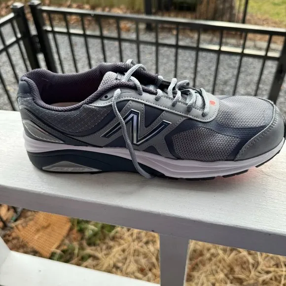 New Balance 1540v3 Mens Running Shoes 11 Gray/Blue Mesh Athletic Sneakers
