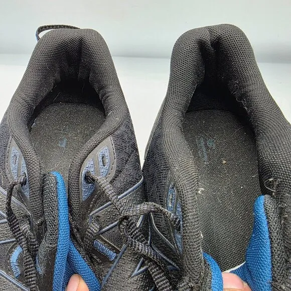 New Balance 410 V7 Mens 13 Black Blue Trail Running Shoes Hiking Camping Outdoor