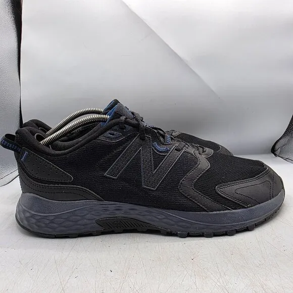 New Balance 410 V7 Mens 13 Black Blue Trail Running Shoes Hiking Camping Outdoor
