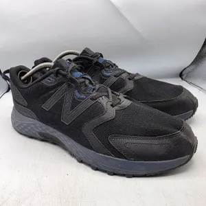 New Balance 410 V7 Mens 13 Black Blue Trail Running Shoes Hiking Camping Outdoor