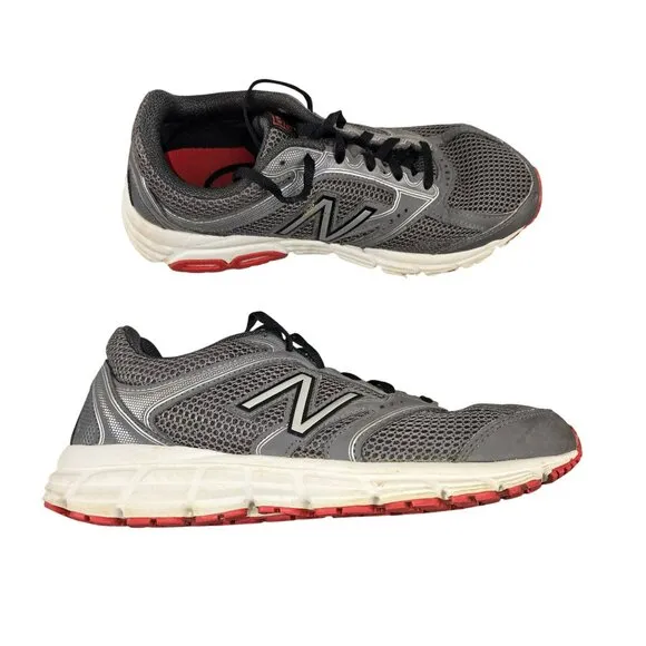 New Balance 470v3 Mens Running Shoes Size 7.5 Gray/Red TechRide Sneakers JH1776