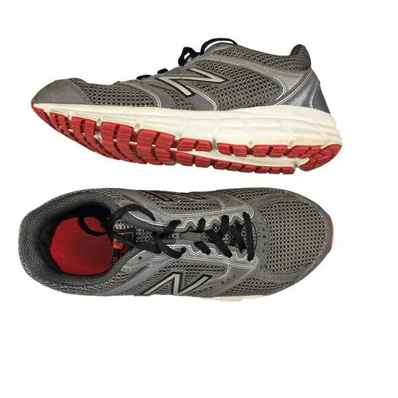 New Balance 470v3 Mens Running Shoes Size 7.5 Gray/Red TechRide Sneakers JH1776