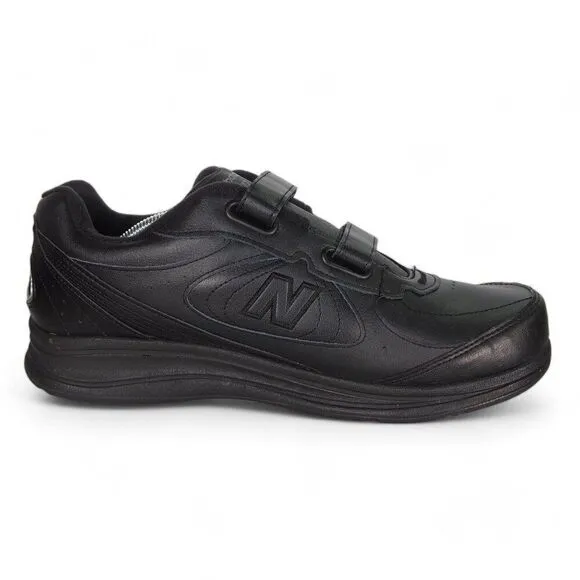 New Balance 577v1 Hook &amp; Loop Walking Shoes Black MW577VK Men's 11.5 (2E)