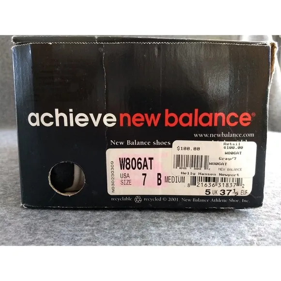 New Balance 806 Achieve Athletic Shoes Women 7B All Terrain Trail Run W806AT NEW