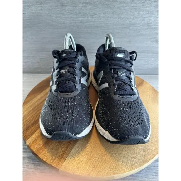 New Balance 880 Womens Black Gray Athletic Running Shoes Size 8 W880BK9