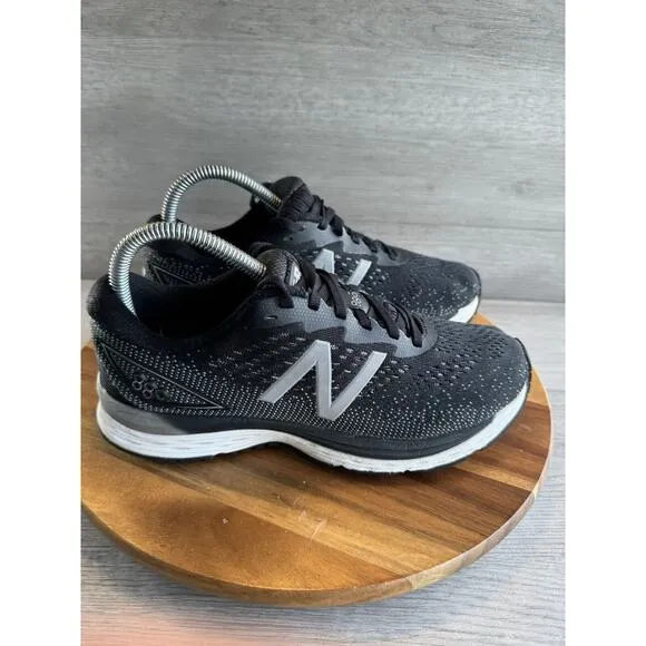 New Balance 880 Womens Black Gray Athletic Running Shoes Size 8 W880BK9