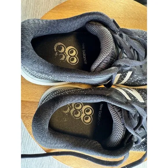 New Balance 880 Womens Black Gray Athletic Running Shoes Size 8 W880BK9