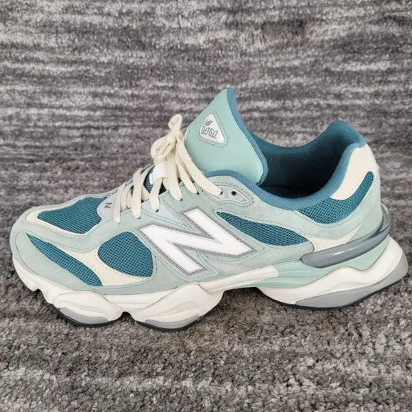 New Balance 9060 Teal White Lifestyle Running Shoes Sneakers Mens Sz 11