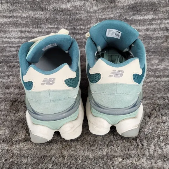 New Balance 9060 Teal White Lifestyle Running Shoes Sneakers Mens Sz 11
