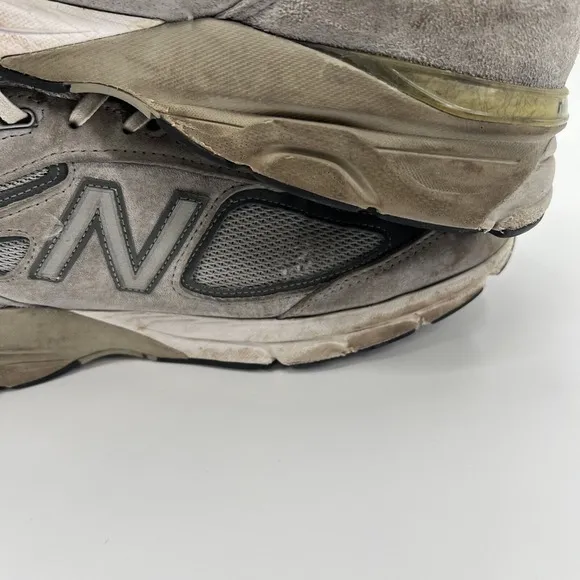 New Balance 990v4 Mens 10.5 Shoes Made in USA Castlerock Gray M990GL4 Sneakers