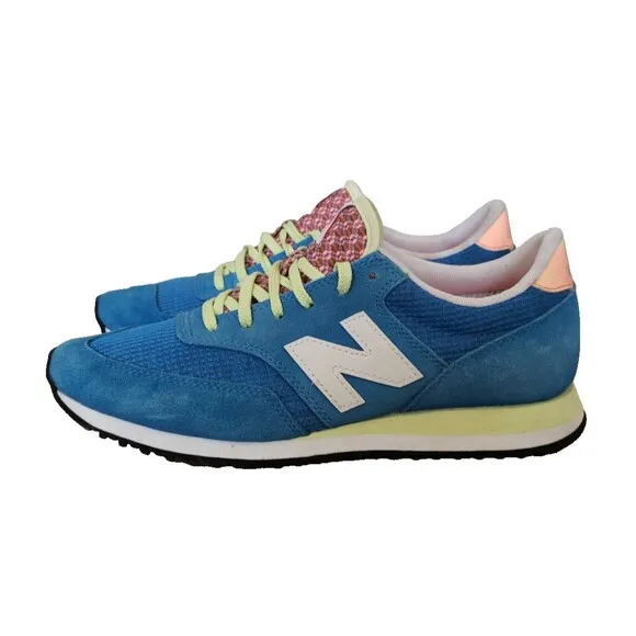 New Balance Classic Athletic Women’s Running Shoes Size 8.5 Blue Suede CW620CBI