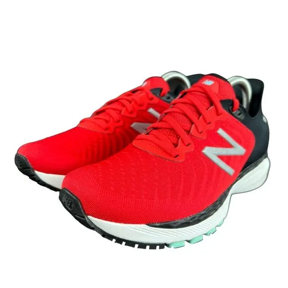 New Balance Fresh Foam 860V12 Red Black Silver Shoes M860R11 Men's Size 7.5 D