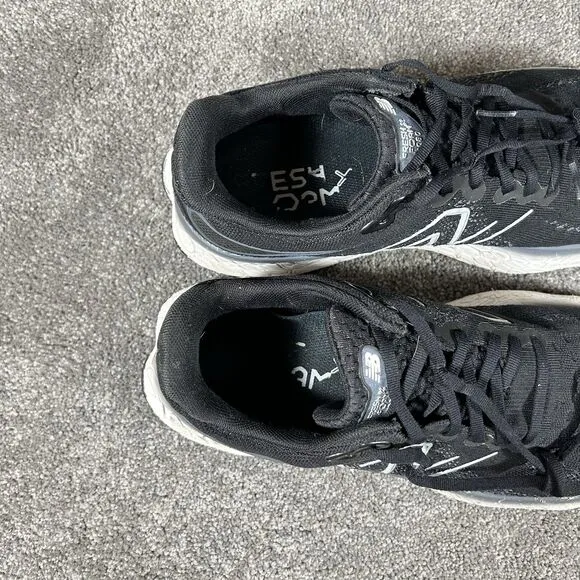 New Balance Fresh Foam X 1080v12 Running Shoes Black White M1080B12 Mens 12.5 EE